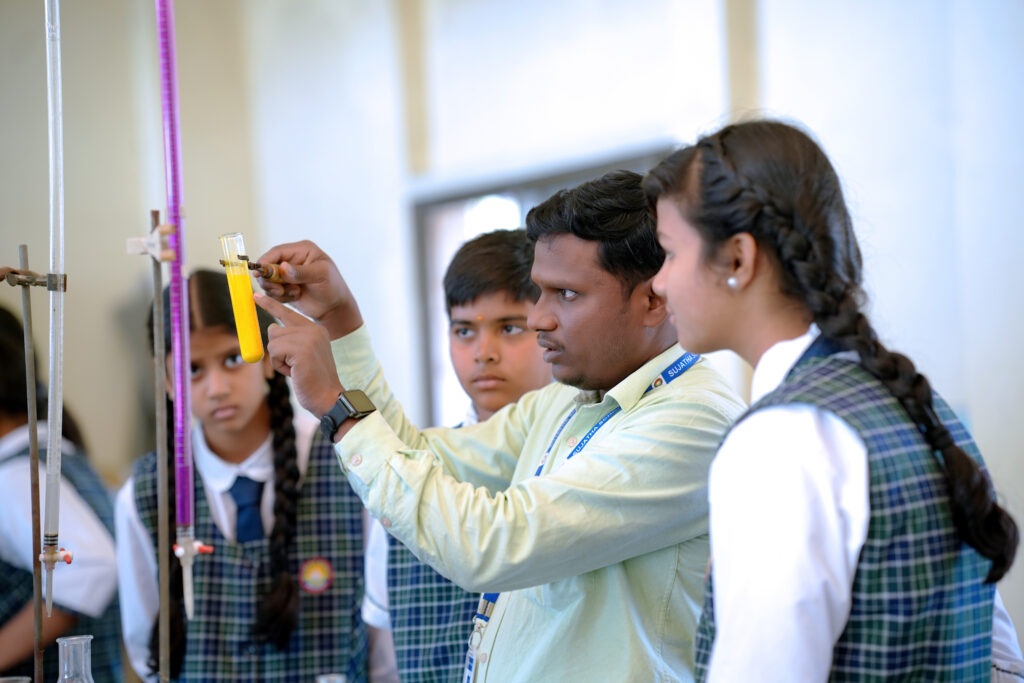 Chemistry Lab at Sujatha School