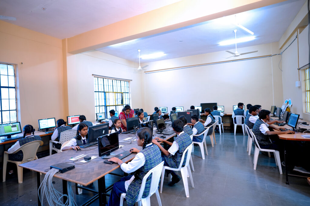 Computer Lab at Sujatha School