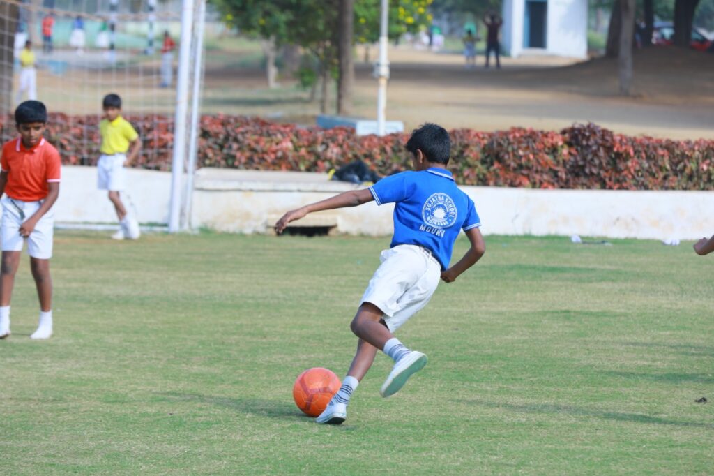 Football at Sujatha School