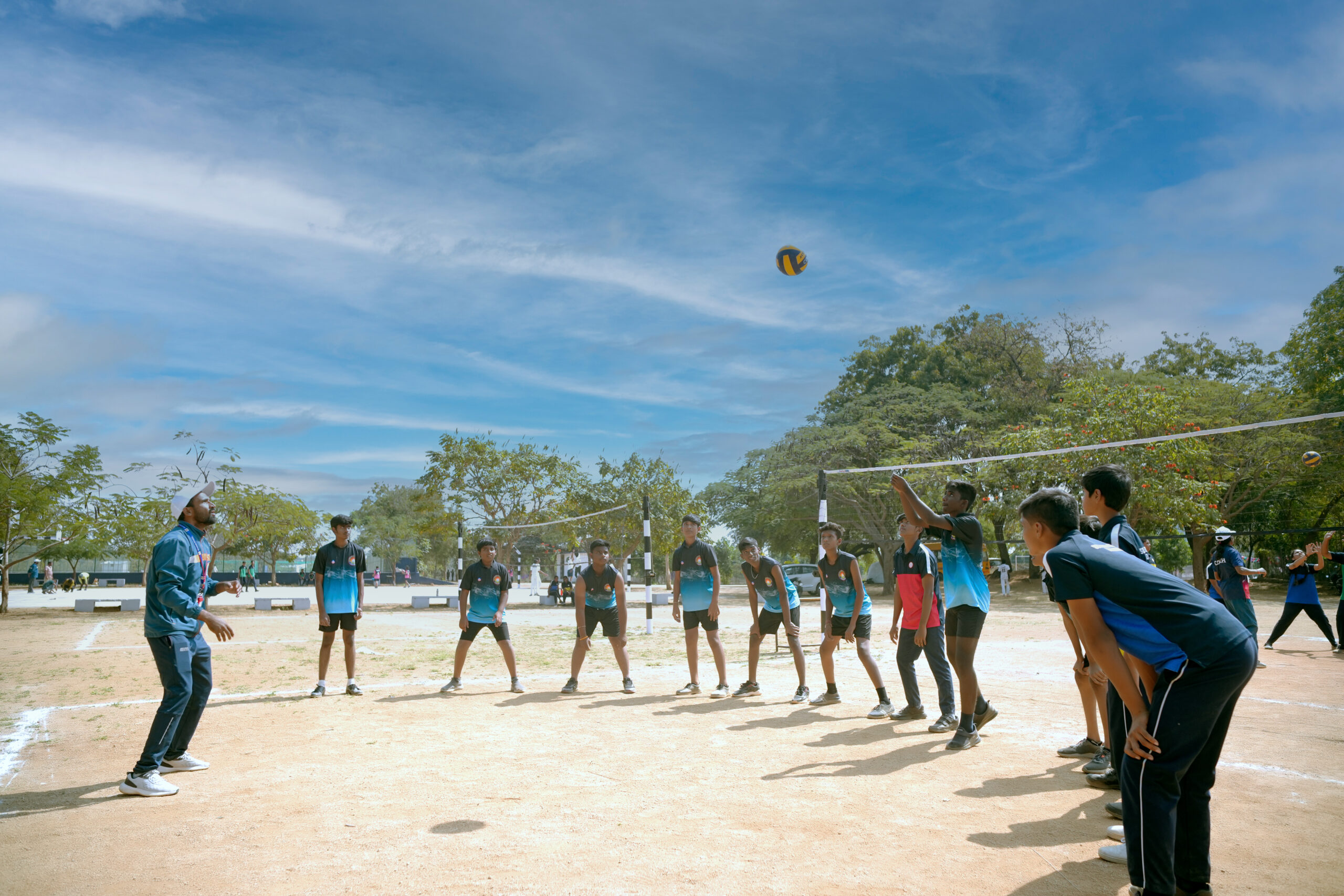 Volleyball at Sujatha School