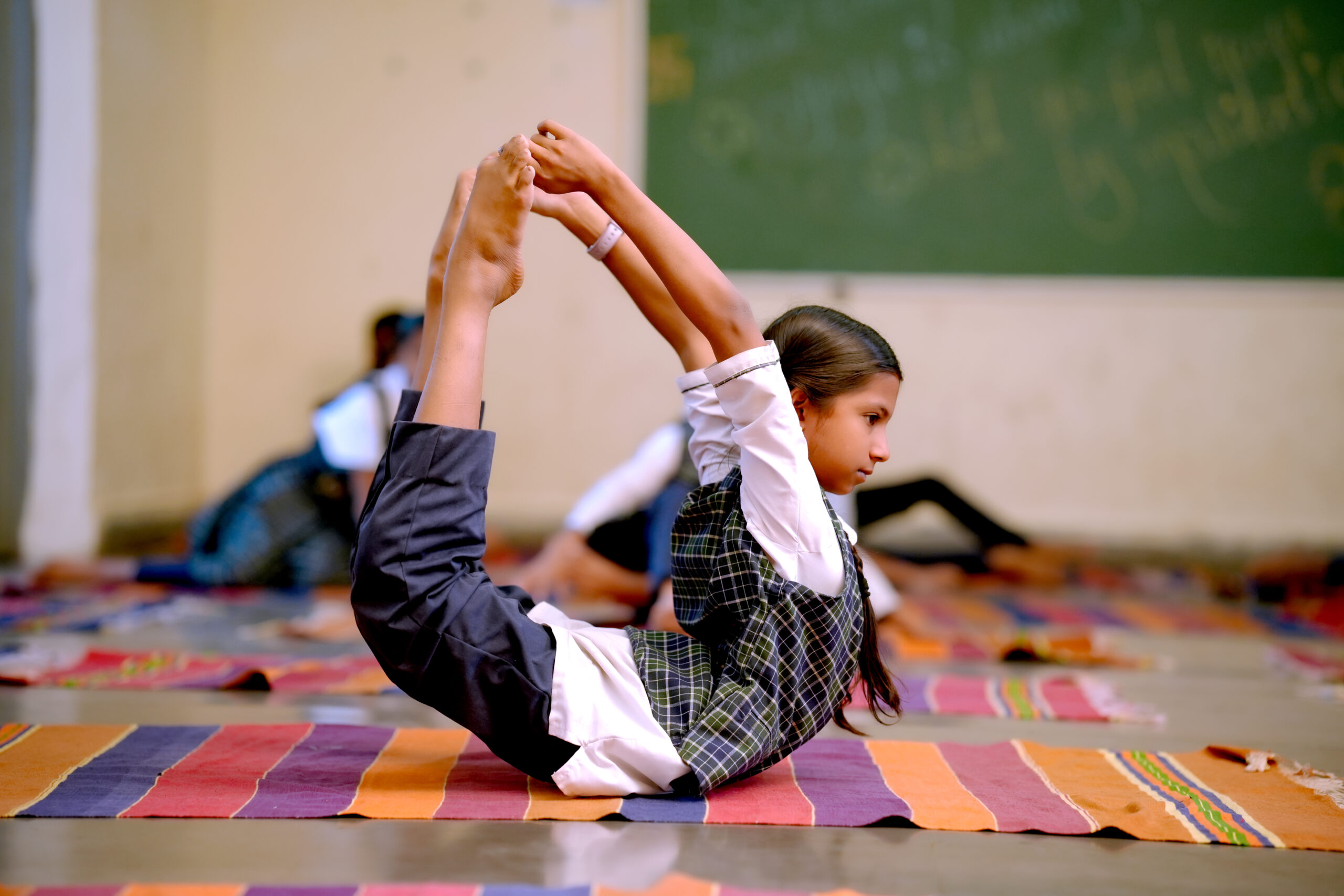 Yoga at Sujatha School